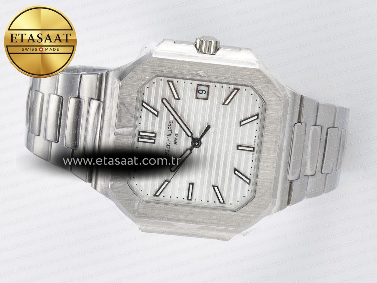 2025 Cubitus GRF Best Edition Silver White Dial on SS Bracelet MY9015 Mod to A330 Super Clone movement - Görsel 9