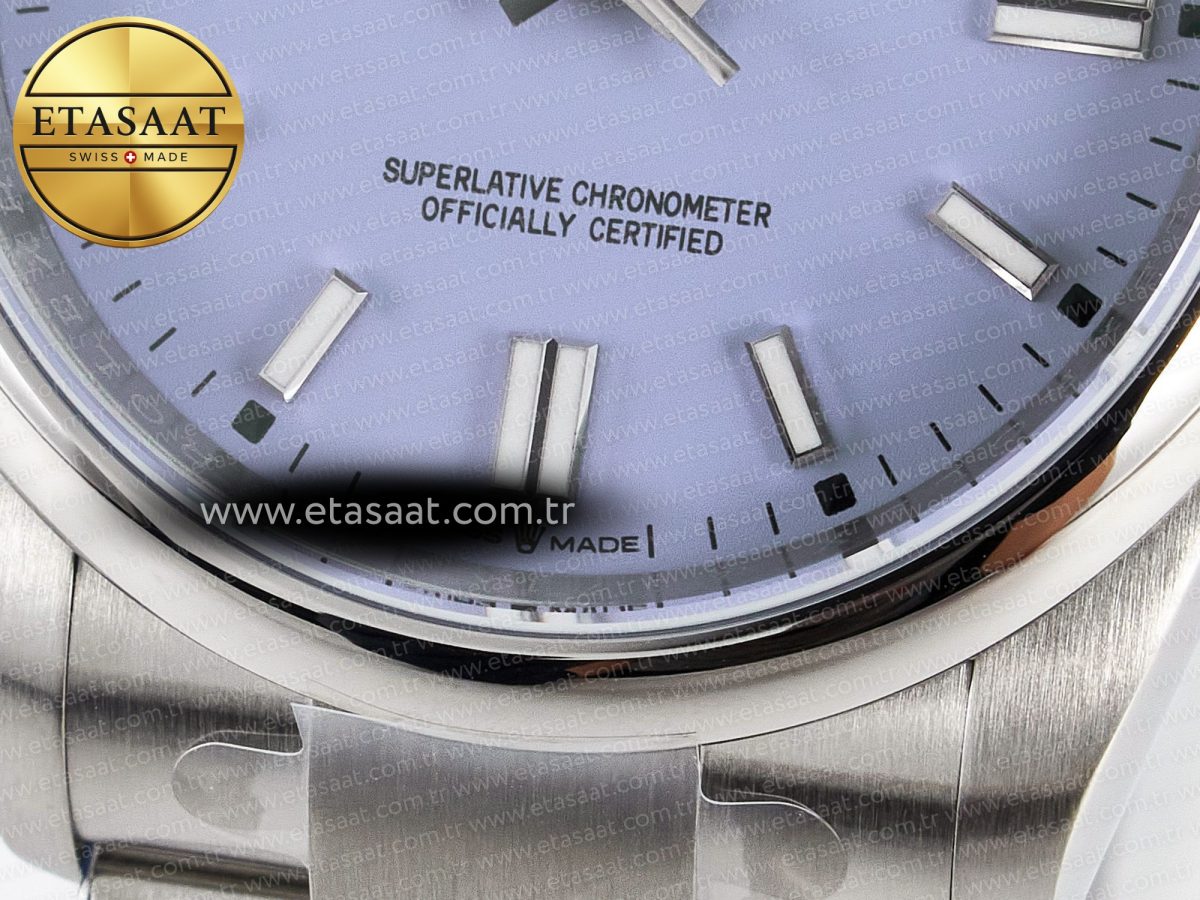 2025 Oyster Perpetual 126000 36mm KRF 1:1 Best Edition 904L Steel Purple Dial VR3230 - Görsel 12