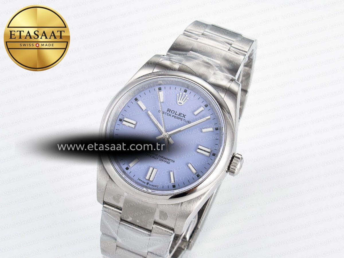 2025 Oyster Perpetual 126000 36mm KRF 1:1 Best Edition 904L Steel Purple Dial VR3230 - Görsel 2