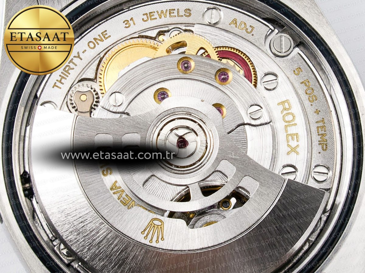 2025 Oyster Perpetual 126000 36mm KRF 1:1 Best Edition 904L Steel Purple Dial VR3230 - Görsel 20