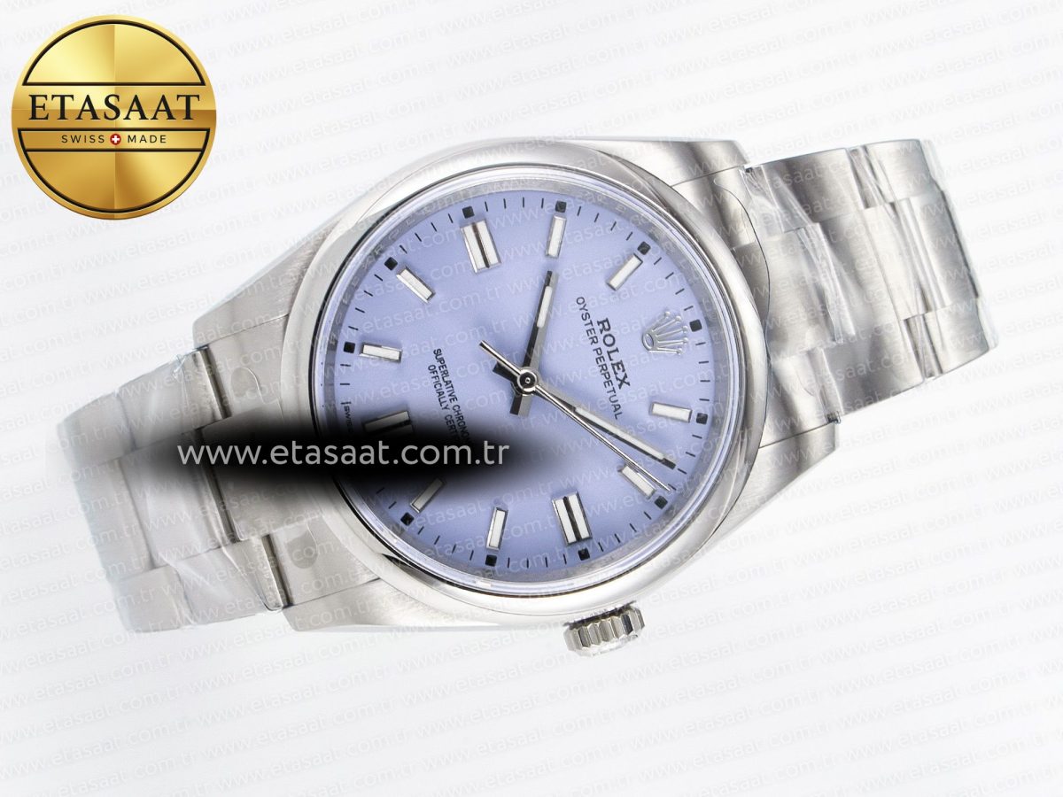 2025 Oyster Perpetual 126000 36mm KRF 1:1 Best Edition 904L Steel Purple Dial VR3230 - Görsel 8
