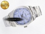 2025 Oyster Perpetual 126000 36mm KRF 1:1 Best Edition 904L Steel Purple Dial VR3230 - Görsel 8