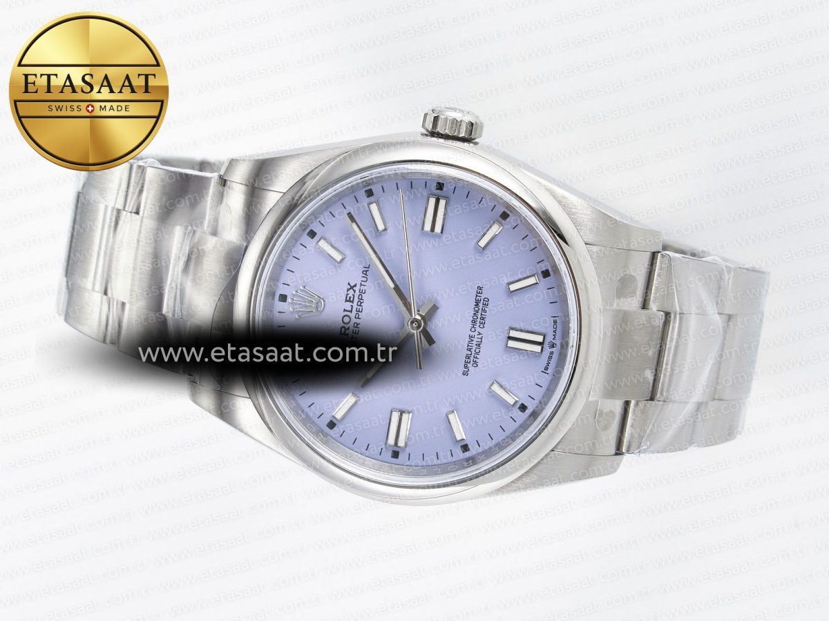 2025 Oyster Perpetual 126000 36mm KRF 1:1 Best Edition 904L Steel Purple Dial VR3230 - Görsel 9