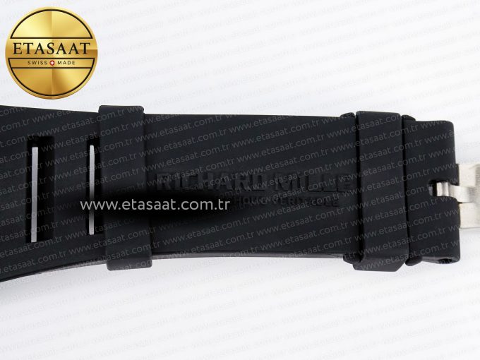 7RM055 Ti/NTPT UOKF 1:1 Best Edition White/Red Inner Bezel White Crown on Black Rubber Strap RMUL2 Super Clone - Görsel 21