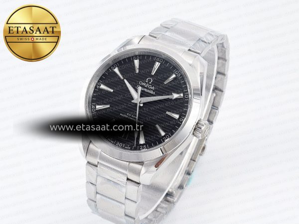 Omega Aqua Terra Black Dial on SS Bracelet A8900