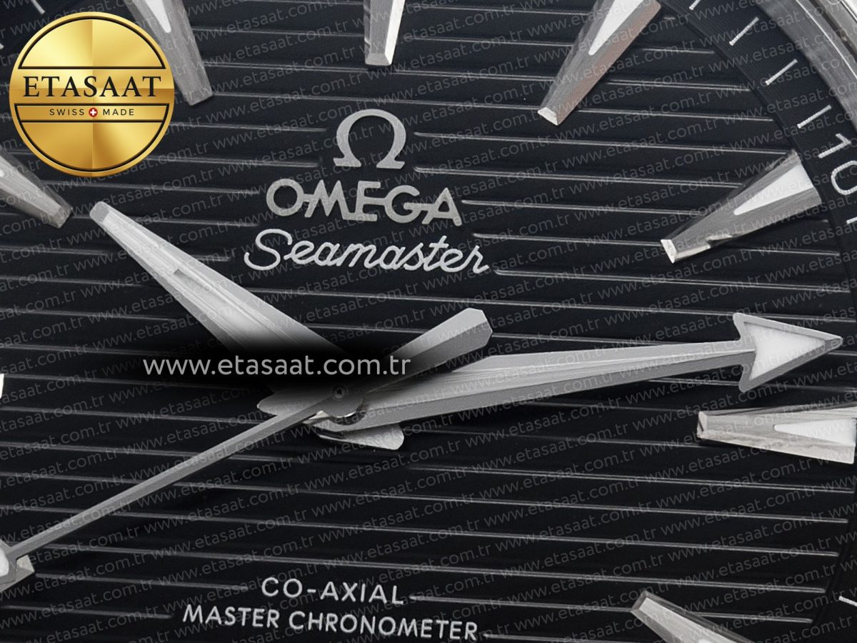 Omega Aqua Terra Black Dial on SS Bracelet A8900 - Görsel 10