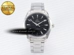 Omega Aqua Terra Black Dial on SS Bracelet A8900 - Görsel 3