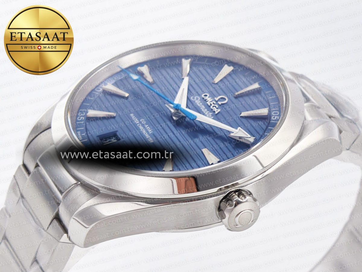 Aqua Terra 150m 41mm VSF 1:1 Best Edition Blue Dial on SS Bracelet A8900 Super Clone - Görsel 6