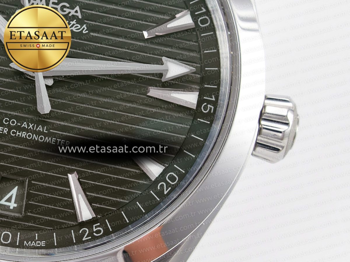 Aqua Terra 150m 41mm VSF 1:1 Best Edition Green Dial on SS Bracelet A8900 Super Clone - Görsel 11