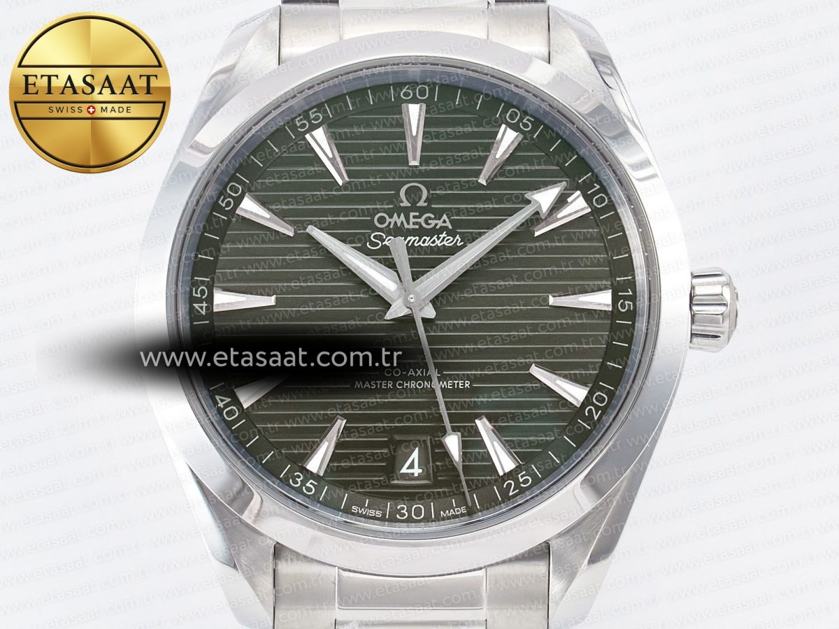Aqua Terra 150m 41mm VSF 1:1 Best Edition Green Dial on SS Bracelet A8900 Super Clone - Görsel 4