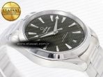 Aqua Terra 150m 41mm VSF 1:1 Best Edition Green Dial on SS Bracelet A8900 Super Clone - Görsel 8