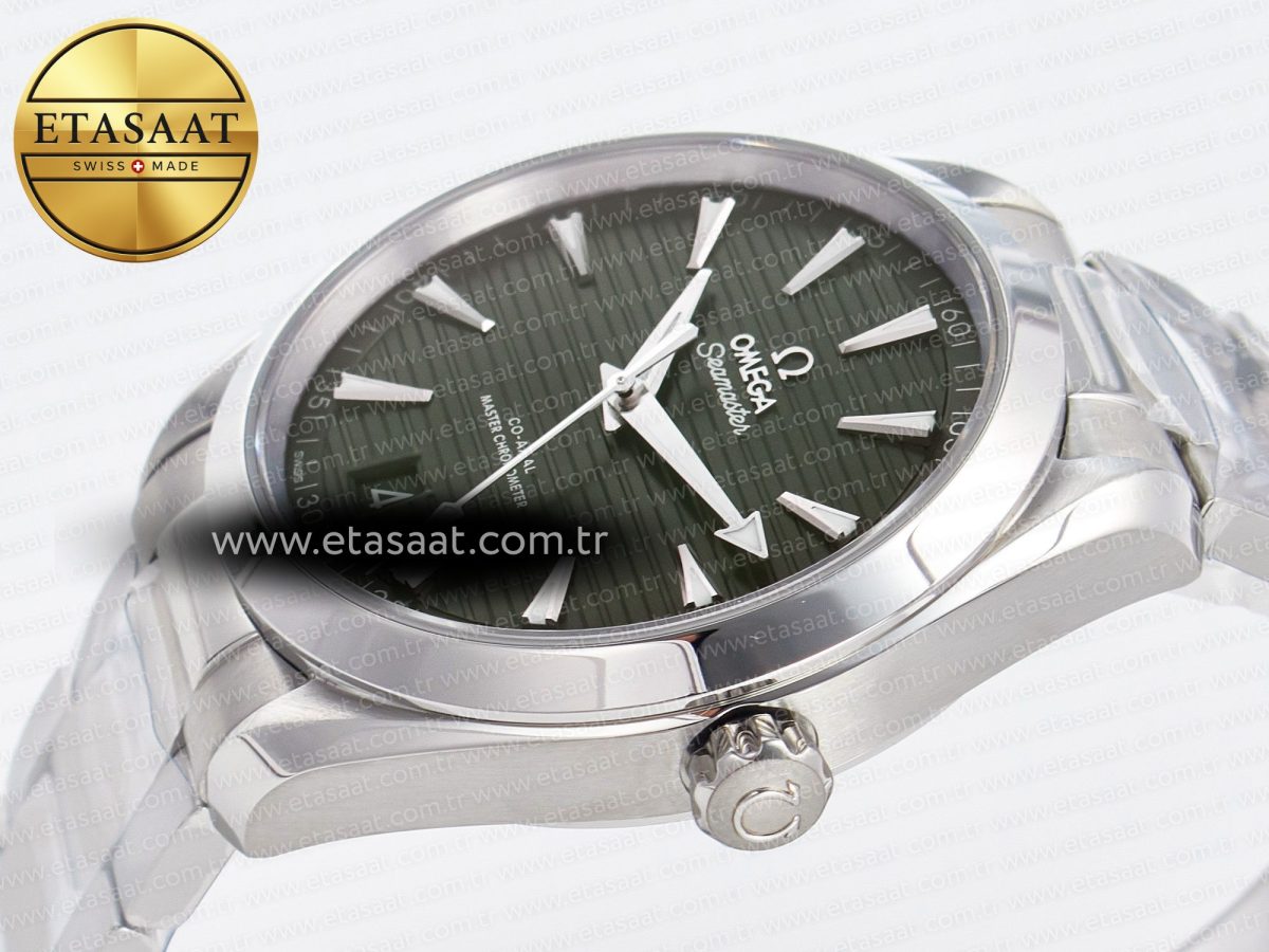 Aqua Terra 150m 41mm VSF 1:1 Best Edition Green Dial on SS Bracelet A8900 Super Clone - Görsel 9