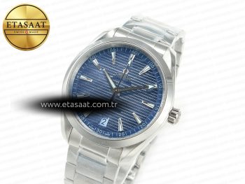 Aqua Terra 150M 41mm VSF 1:1 Best Edition Summer Blue Dial on SS Bracelet A8900 Super Clone