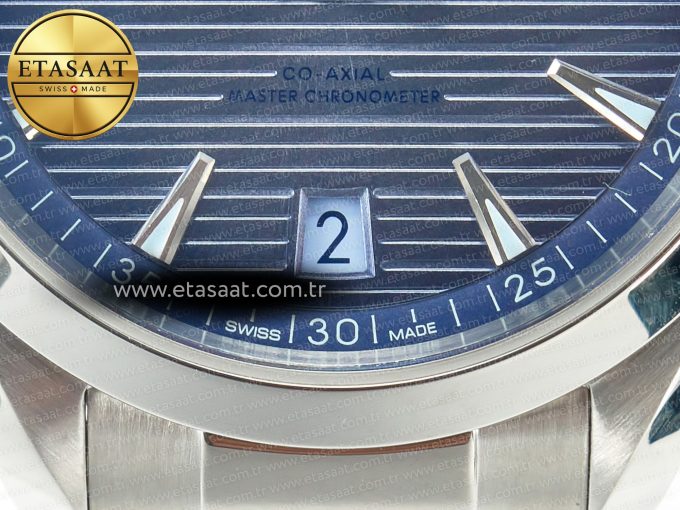 Aqua Terra 150M 41mm VSF 1:1 Best Edition Summer Blue Dial on SS Bracelet A8900 Super Clone - Görsel 12