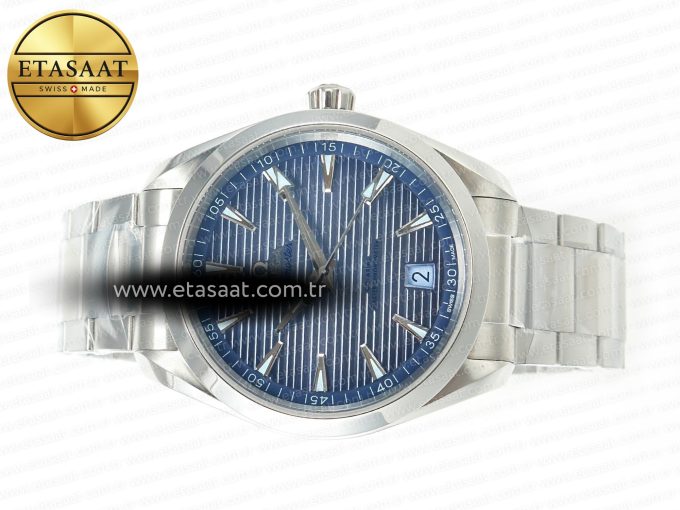 Aqua Terra 150M 41mm VSF 1:1 Best Edition Summer Blue Dial on SS Bracelet A8900 Super Clone - Görsel 9