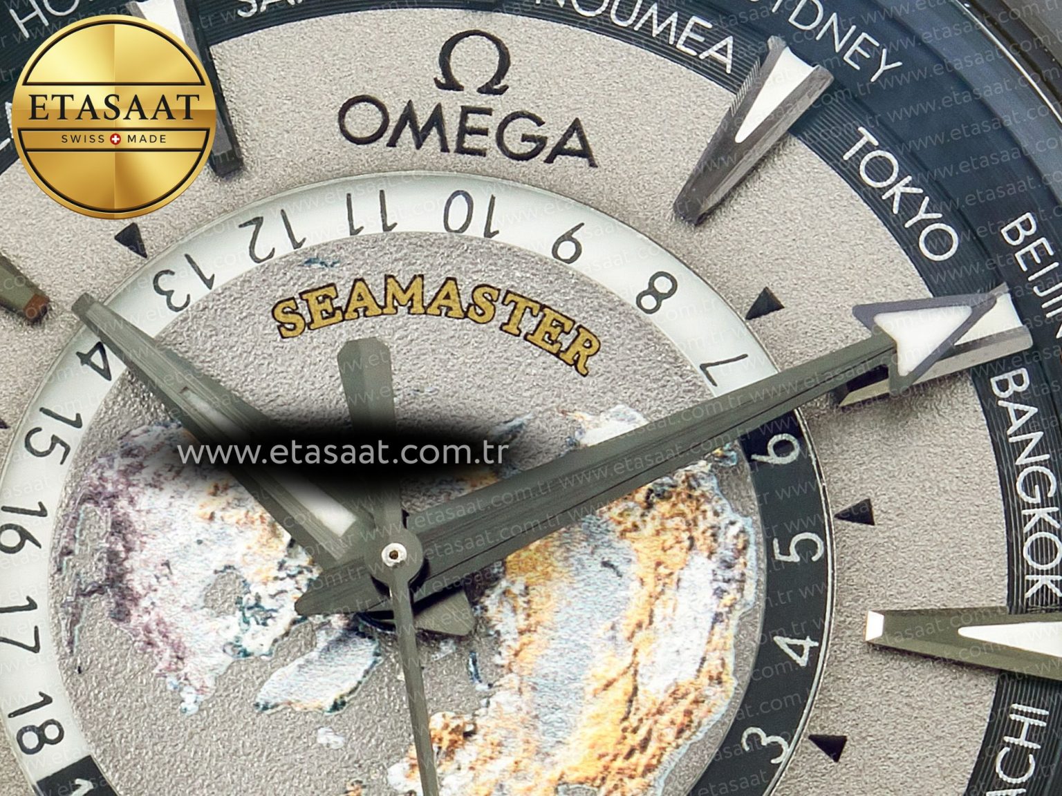 Aqua Terra 150M 43mm 24 Ti VSF 1:1 Best Edition Gray Dial on Black Rubber Strap A8938 Super Clone - Görsel 10