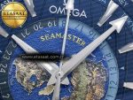 Aqua Terra 150M 43mm Worldtimer 24 VSF 1:1 Best Edition Blue Dial on SS Bracelet A8938 Super Clone - Görsel 10