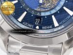 Aqua Terra 150M 43mm Worldtimer 24 VSF 1:1 Best Edition Blue Dial on SS Bracelet A8938 Super Clone - Görsel 11