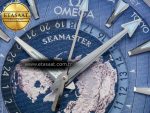 Aqua Terra 150M 43mm Worldtimer 24 VSF 1:1 Best Edition Summer Blue Dial on SS Bracelet A8938 Super Clone - Görsel 10