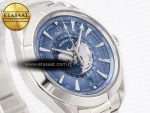 Aqua Terra 150M 43mm Worldtimer 24 VSF 1:1 Best Edition Summer Blue Dial on SS Bracelet A8938 Super Clone - Görsel 5