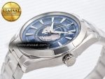 Aqua Terra 150M 43mm Worldtimer 24 VSF 1:1 Best Edition Summer Blue Dial on SS Bracelet A8938 Super Clone - Görsel 6