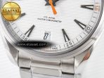 Aqua Terra 150M Master Chronometers VSF 1:1 Best Edition White Dial Orange Hand on SS Bracelet A8900 Super Clone - Görsel 12