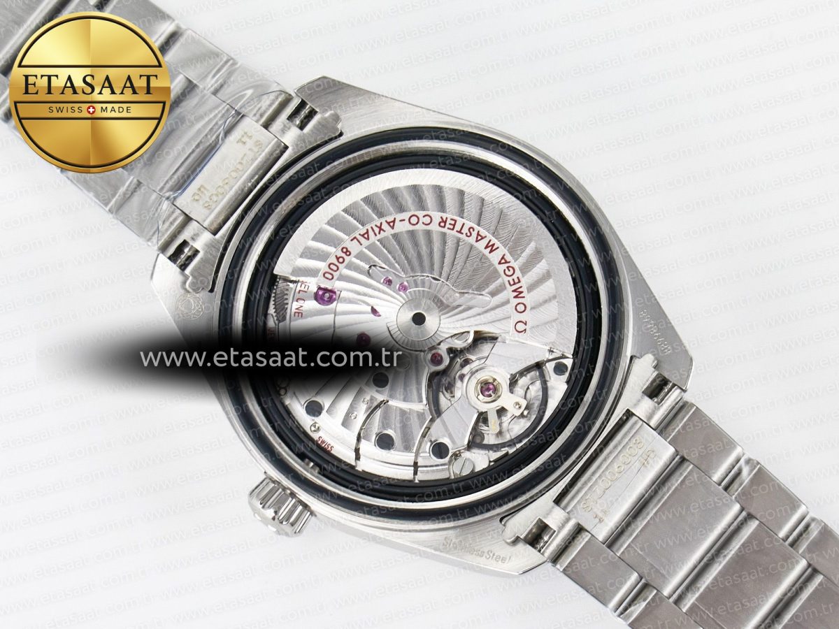 Aqua Terra 150M Master Chronometers VSF 1:1 Best Edition White Dial Orange Hand on SS Bracelet A8900 Super Clone - Görsel 19