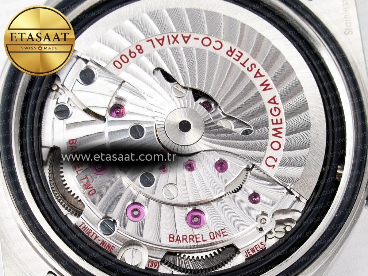 Aqua Terra 150M Master Chronometers VSF 1:1 Best Edition White Dial Orange Hand on SS Bracelet A8900 Super Clone - Görsel 22