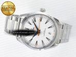 Aqua Terra 150M Master Chronometers VSF 1:1 Best Edition White Dial Orange Hand on SS Bracelet A8900 Super Clone - Görsel 9