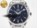 Aqua Terra 150M SS VSF 1:1 Best Edition Blue Textured Dial on SS Bracelet A8500 Super Clone - Görsel 4