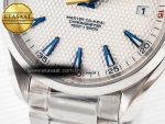 Aqua Terra 150M SS VSF 1:1 Best Edition Silver Polka Dots Dial on SS Bracelet A8500 Super Clone - Görsel 13