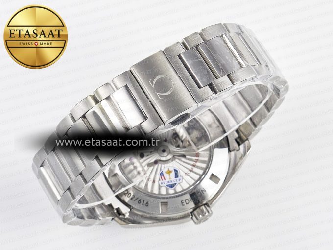 Aqua Terra 150M SS VSF 1:1 Best Edition Silver Polka Dots Dial on SS Bracelet A8500 Super Clone - Görsel 16