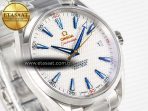 Aqua Terra 150M SS VSF 1:1 Best Edition Silver Polka Dots Dial on SS Bracelet A8500 Super Clone - Görsel 5