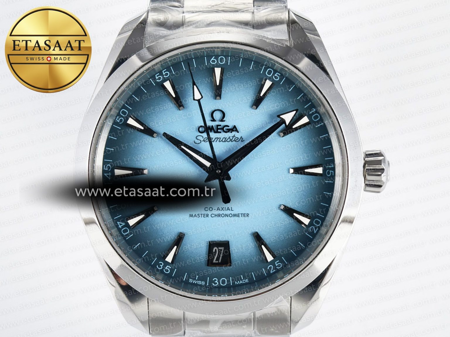 Aqua Terra 150M SS VSF 1:1 Best Edition Turquoise Dial on SS Bracelet A8900 Super Clone - Görsel 4