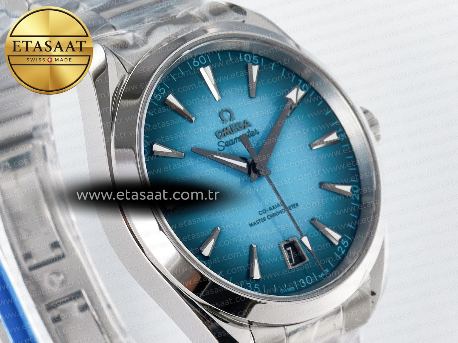 Aqua Terra 150M SS VSF 1:1 Best Edition Turquoise Dial on SS Bracelet A8900 Super Clone - Görsel 5
