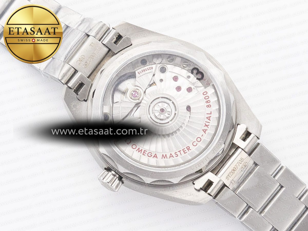 Aqua Terra 150M SS VSF 1:1 Best Edition White Dial SS Hand on SS Bracelet A8800 - Görsel 18