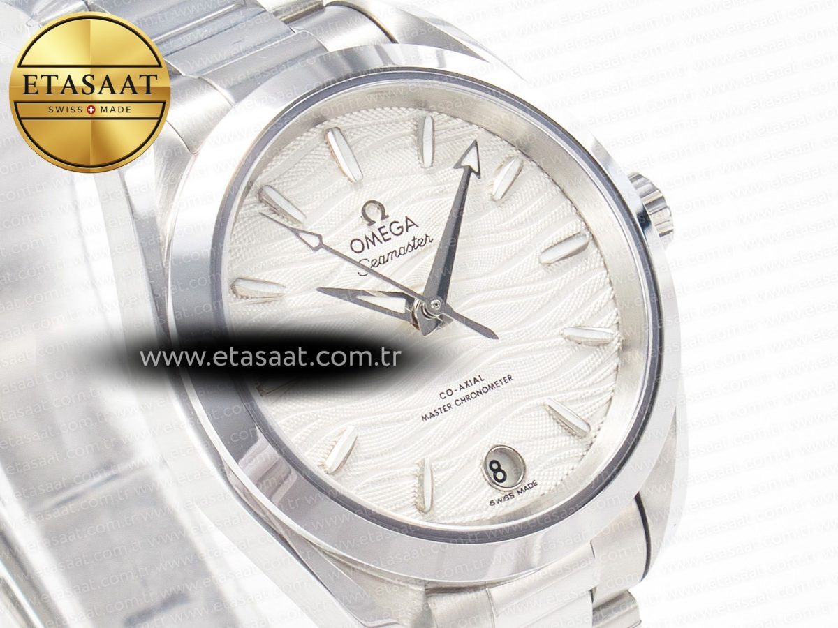 Aqua Terra 150M SS VSF 1:1 Best Edition White Dial SS Hand on SS Bracelet A8800 - Görsel 5