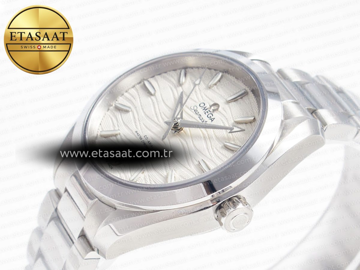 Aqua Terra 150M SS VSF 1:1 Best Edition White Dial SS Hand on SS Bracelet A8800 - Görsel 6