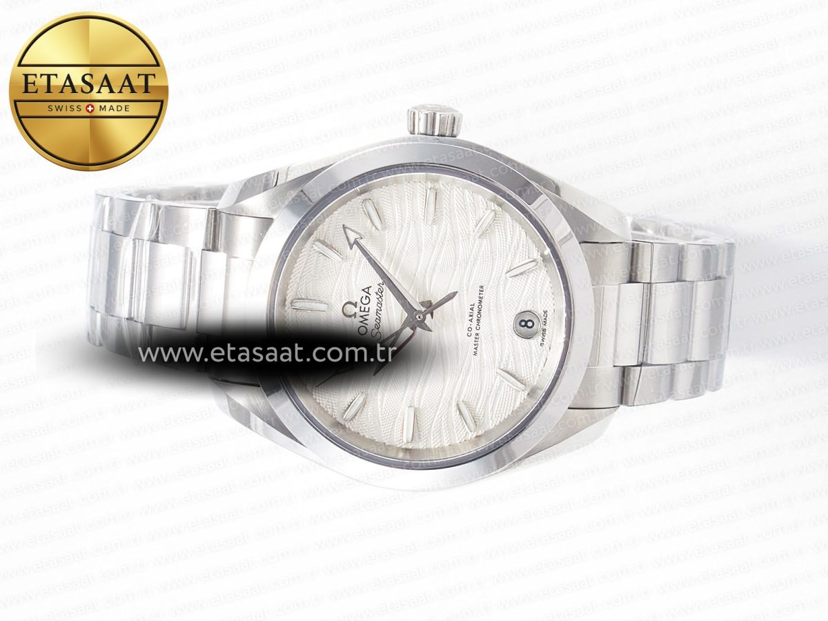 Aqua Terra 150M SS VSF 1:1 Best Edition White Dial SS Hand on SS Bracelet A8800 - Görsel 9