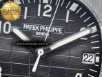 Aquanaut 5167 40mm SS 3KF 1:1 Best Edition Black Dial on Black Rubber Strap A330 Super Clone V3 - Görsel 10