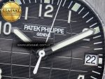 Aquanaut 5167 40mm SS 3KF 1:1 Best Edition Black Dial on Black Rubber Strap A330 Super Clone V3 - Görsel 10
