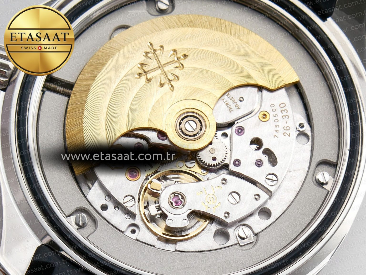 Aquanaut 5167 40mm SS 3KF 1:1 Best Edition Black Dial on Black Rubber Strap A330 Super Clone V3 - Görsel 22