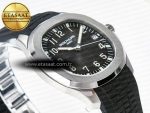 Aquanaut 5167 40mm SS 3KF 1:1 Best Edition Black Dial on Black Rubber Strap A330 Super Clone V3 - Görsel 7