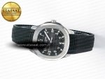 Aquanaut 5167 40mm SS 3KF 1:1 Best Edition Black Dial on Black Rubber Strap A330 Super Clone V3 - Görsel 9