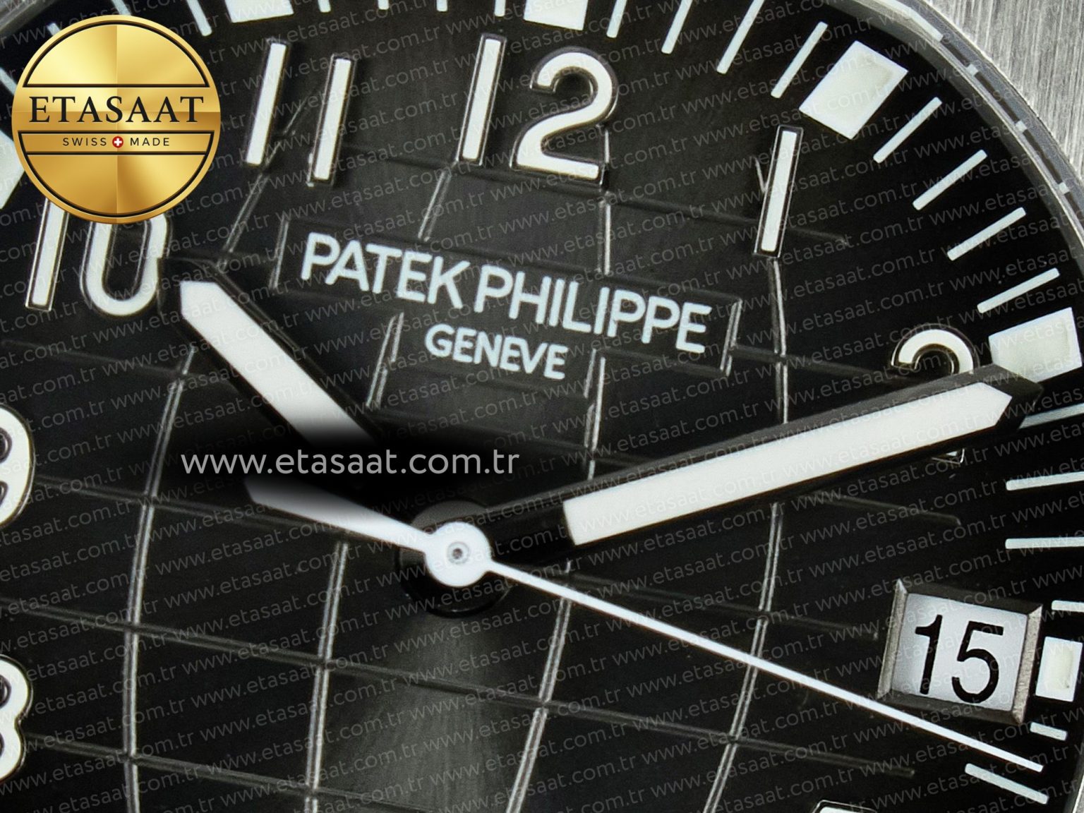 Aquanaut 5167A SS 3KF 1:1 Best Edition Black Dial on Black Rubber Strap A324 Super Clone（New clasp） - Görsel 10