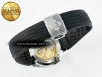 Aquanaut 5167A SS 3KF 1:1 Best Edition Black Dial on Black Rubber Strap A324 Super Clone（New clasp） - Görsel 15