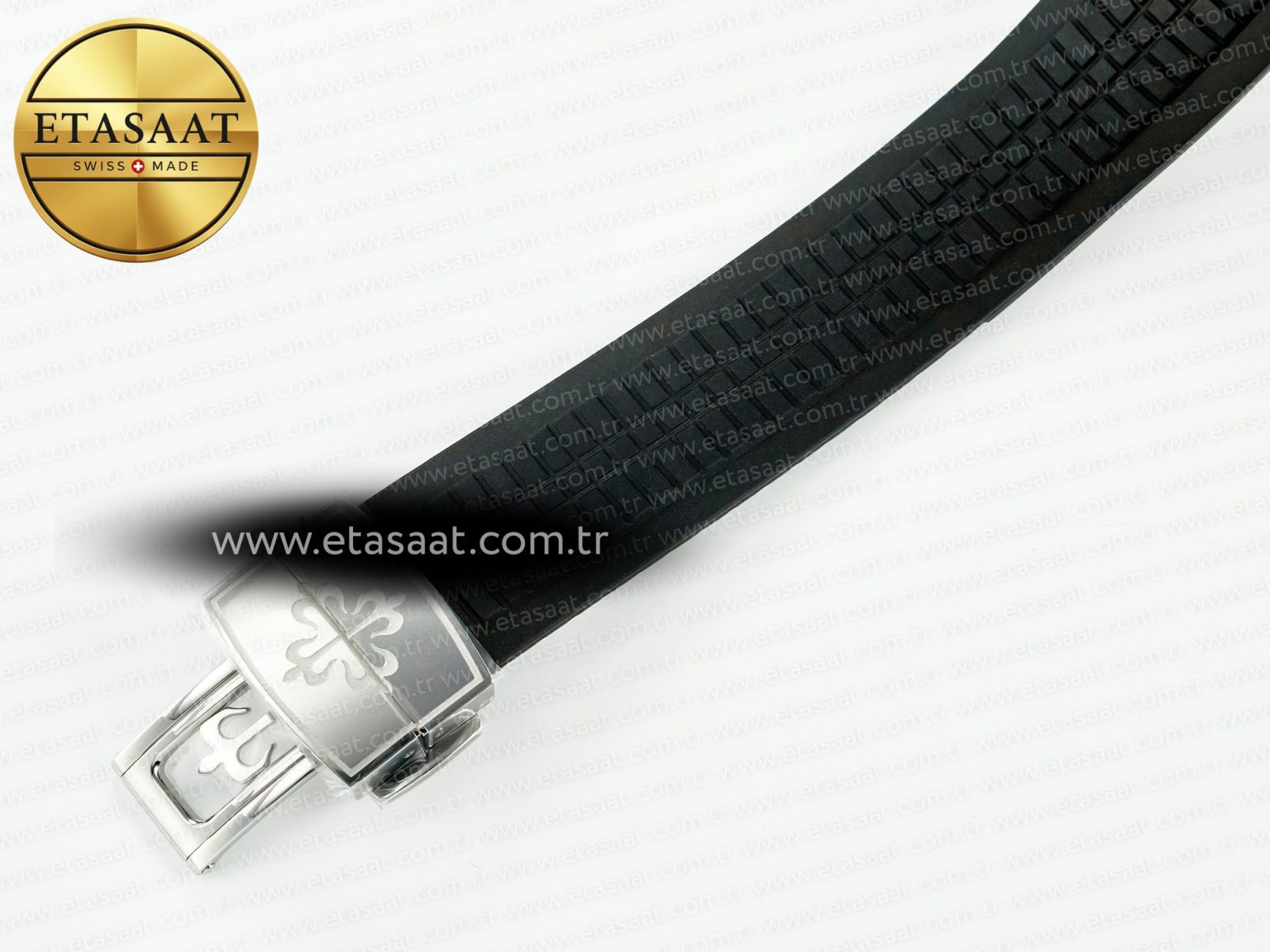 Aquanaut 5167A SS 3KF 1:1 Best Edition Black Dial on Black Rubber Strap A324 Super Clone（New clasp） - Görsel 23