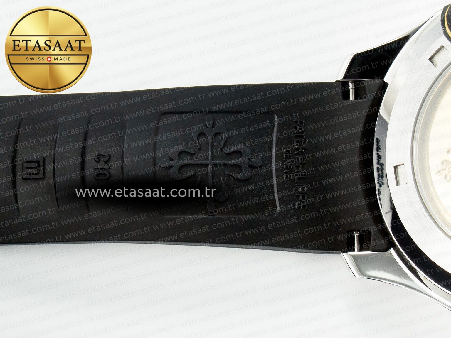 Aquanaut 5167A SS 3KF 1:1 Best Edition Black Dial on Black Rubber Strap A324 Super Clone（New clasp） - Görsel 25