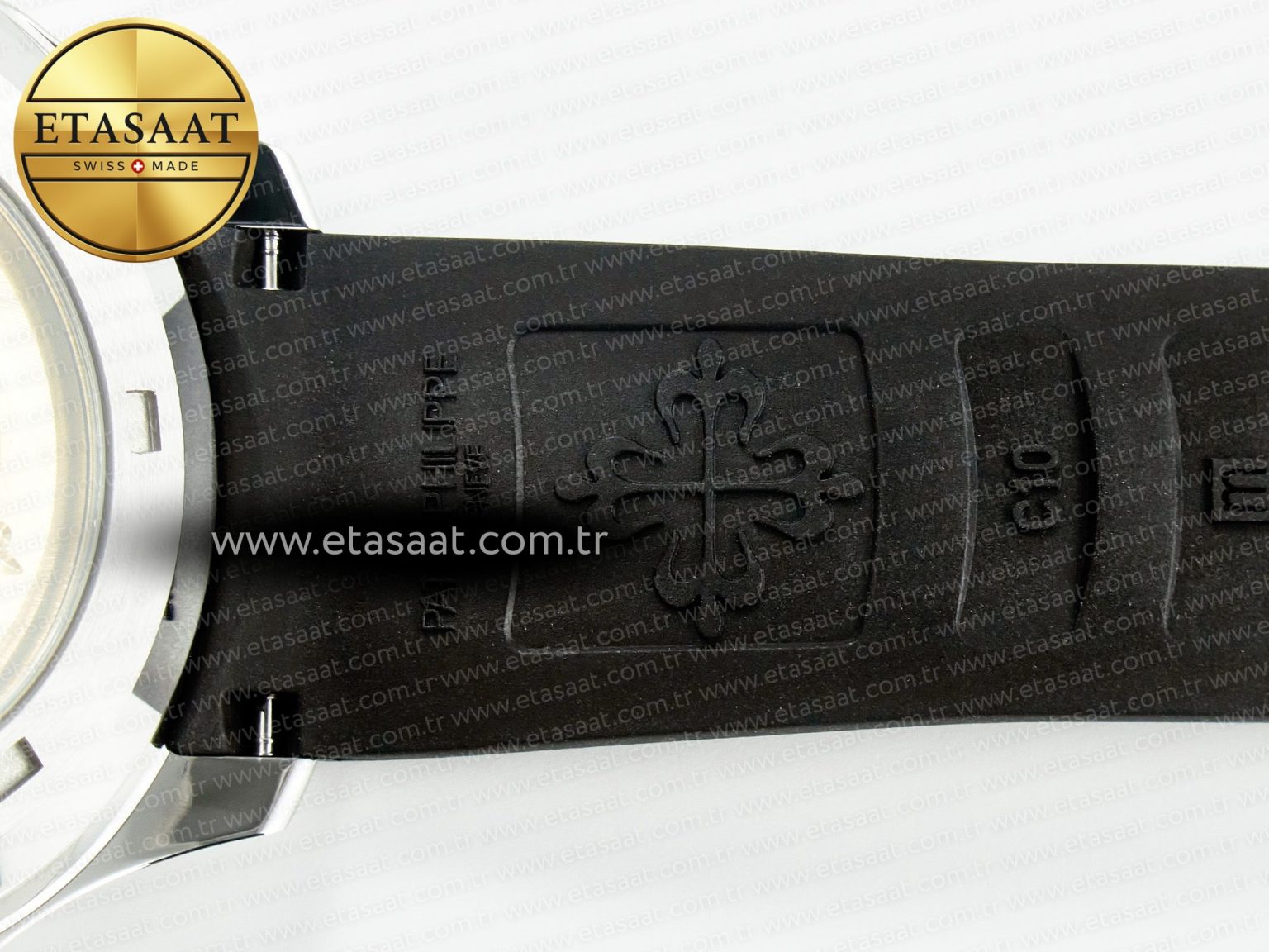 Aquanaut 5167A SS 3KF 1:1 Best Edition Black Dial on Black Rubber Strap A324 Super Clone（New clasp） - Görsel 26