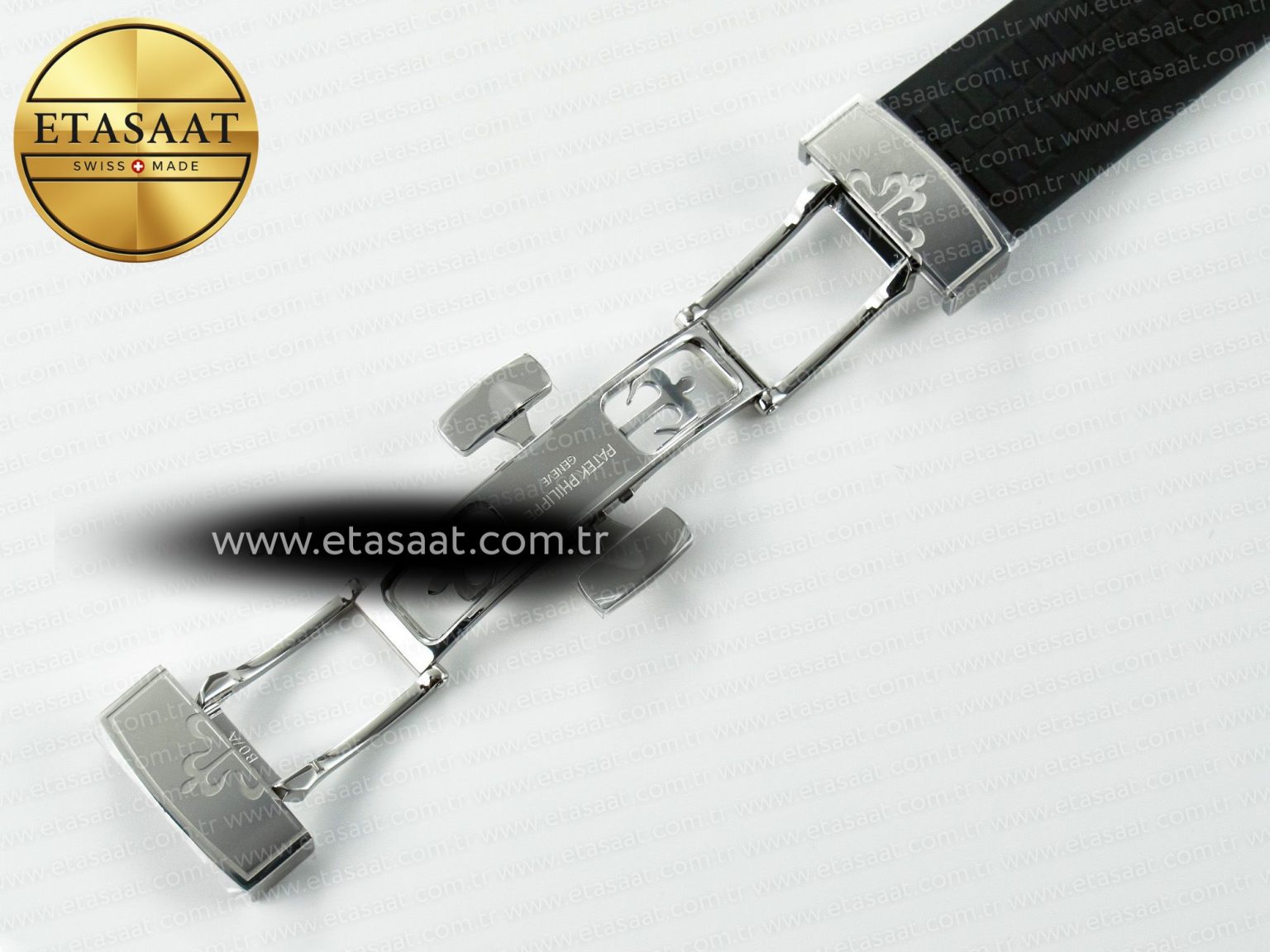 Aquanaut 5167A SS 3KF 1:1 Best Edition Black Dial on Black Rubber Strap A324 Super Clone（New clasp） - Görsel 28